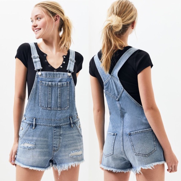 pacsun overall shorts